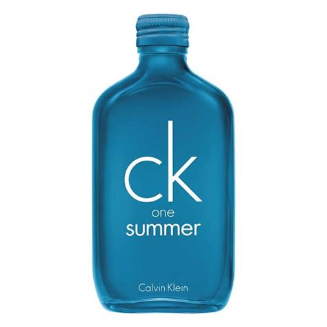 calvin klein ck one summer 2018 unissex eau de toilette